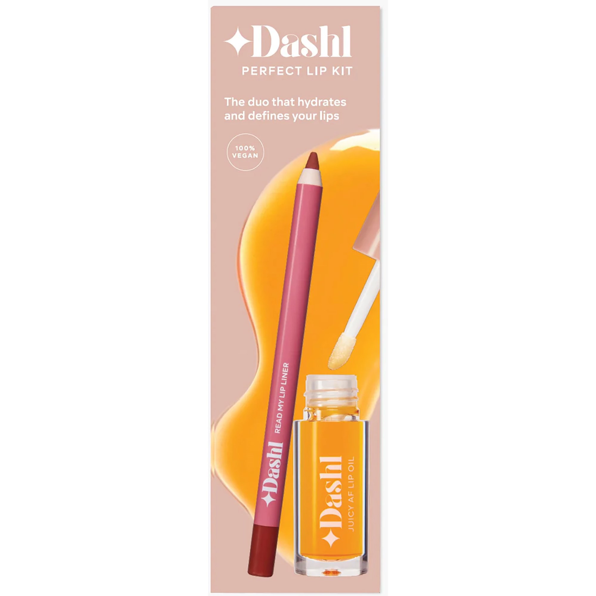 Läs mer om Dashl Perfect Lip Kit Spice It Up / Melted Sugar