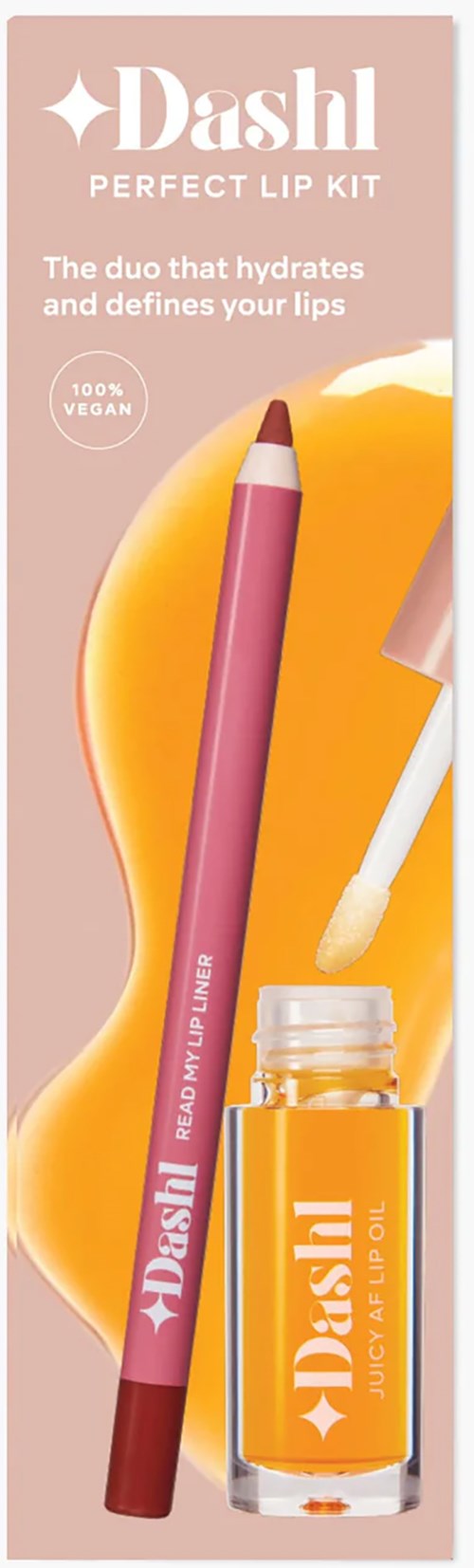 Dashl Perfect Lip Kit Spice It Up / Melted Sugar