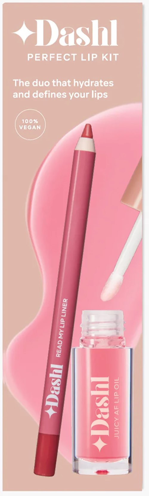 Dashl Perfect Lip Kit Toffeelicious / Blushing