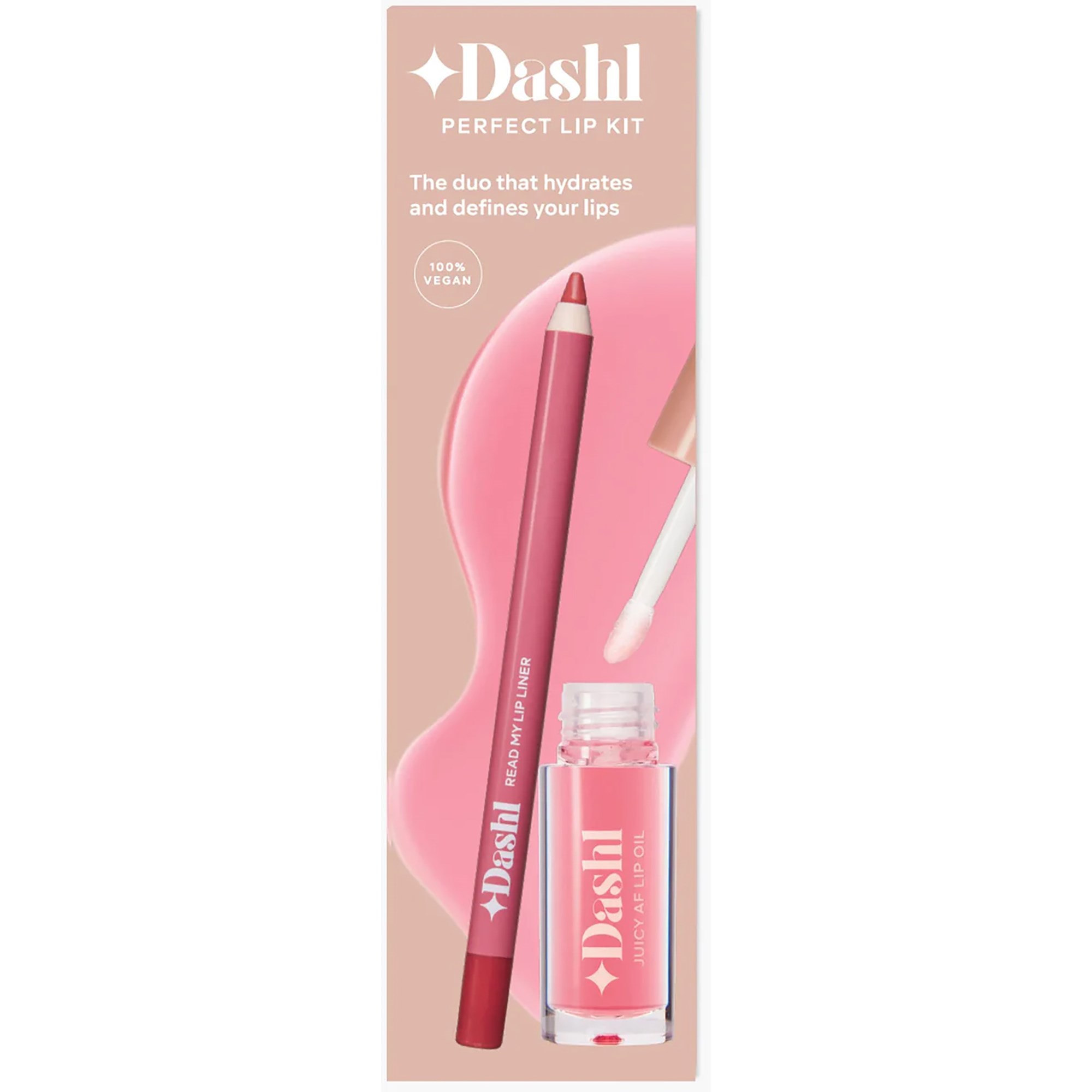 Läs mer om Dashl Perfect Lip Kit Toffeelicious / Blushing
