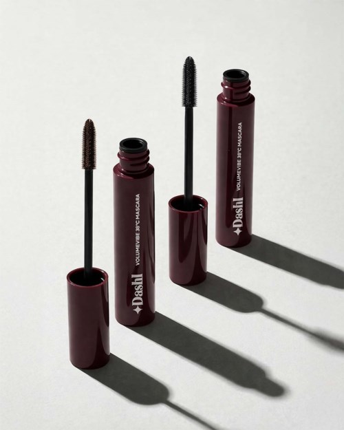 Тушь для ресниц Dashl VolumeVibe 38°C с эффектом объёма, удлиняющая, оттенок Brown, 10 мл — фото 7