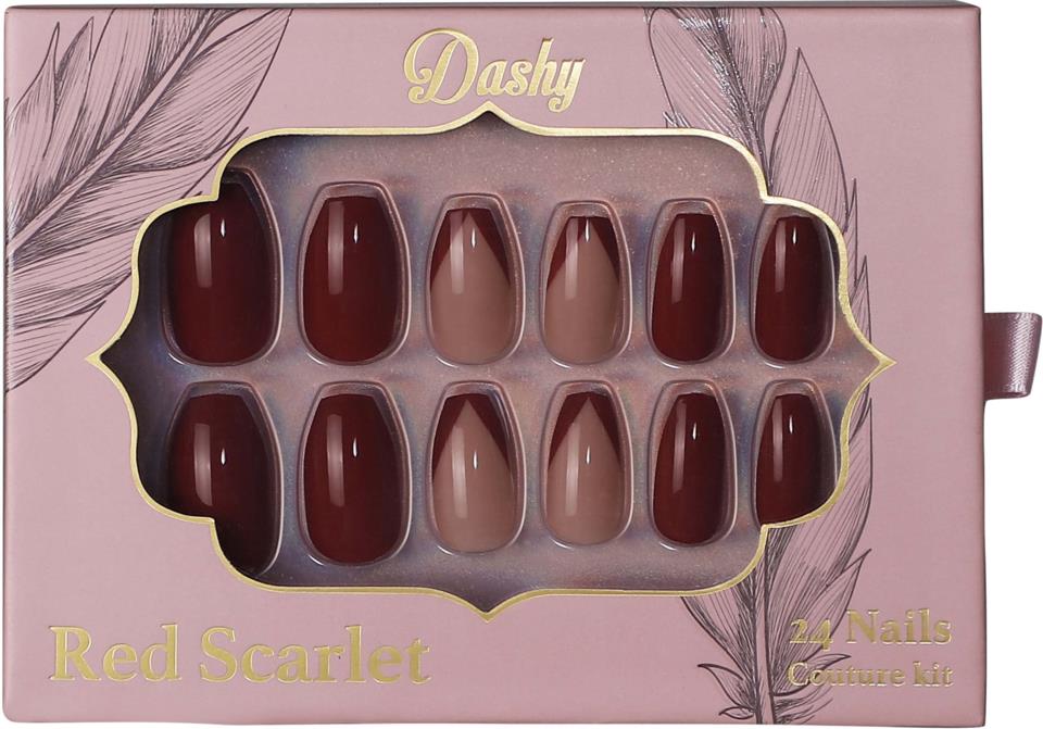 Dashy Nails Red Scarlet