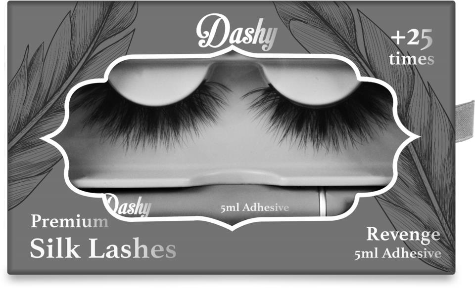 Dashy Premium Silk Lashes Revenge + 5 ml Adhesive