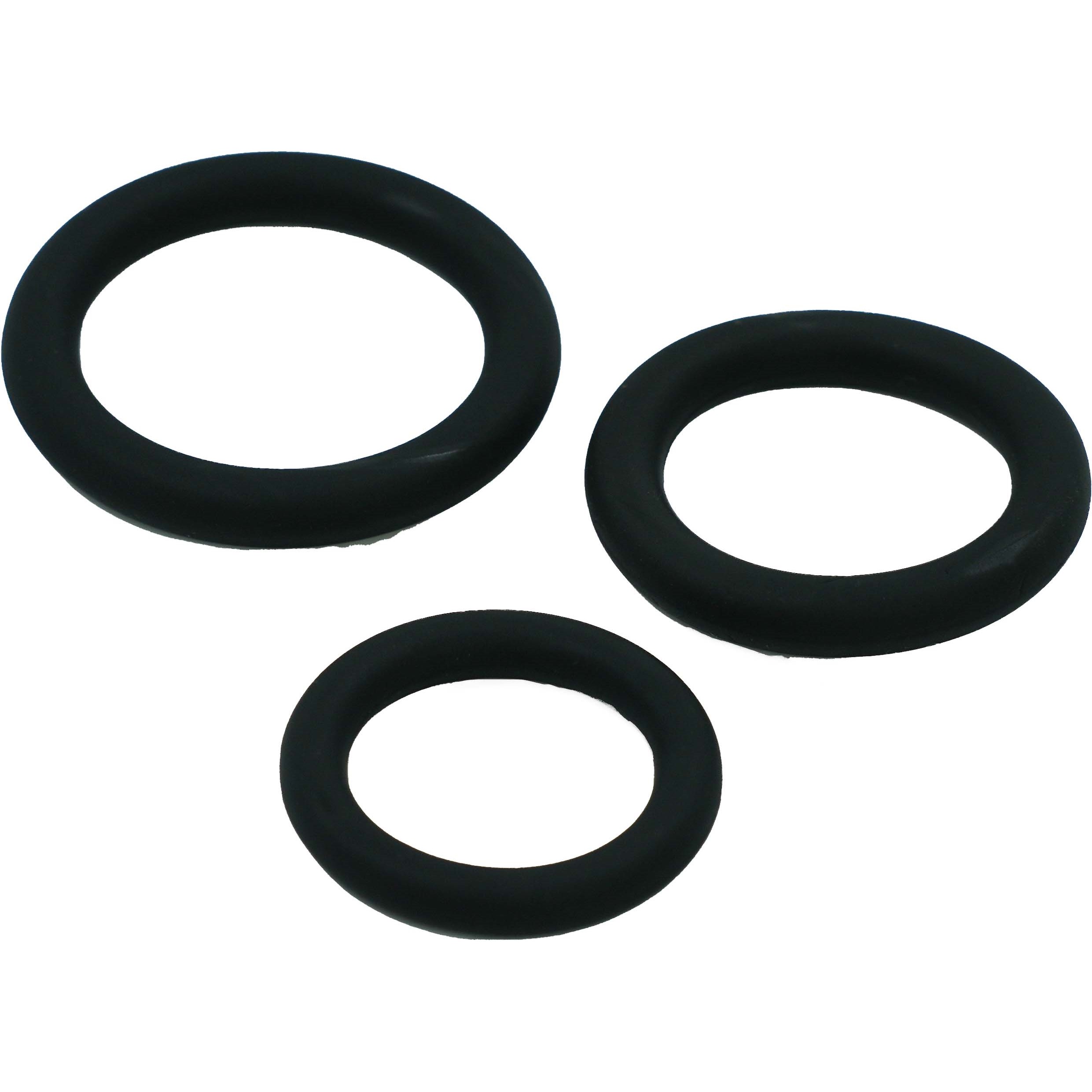 Dately RING Penis Ring Black 3-Pack