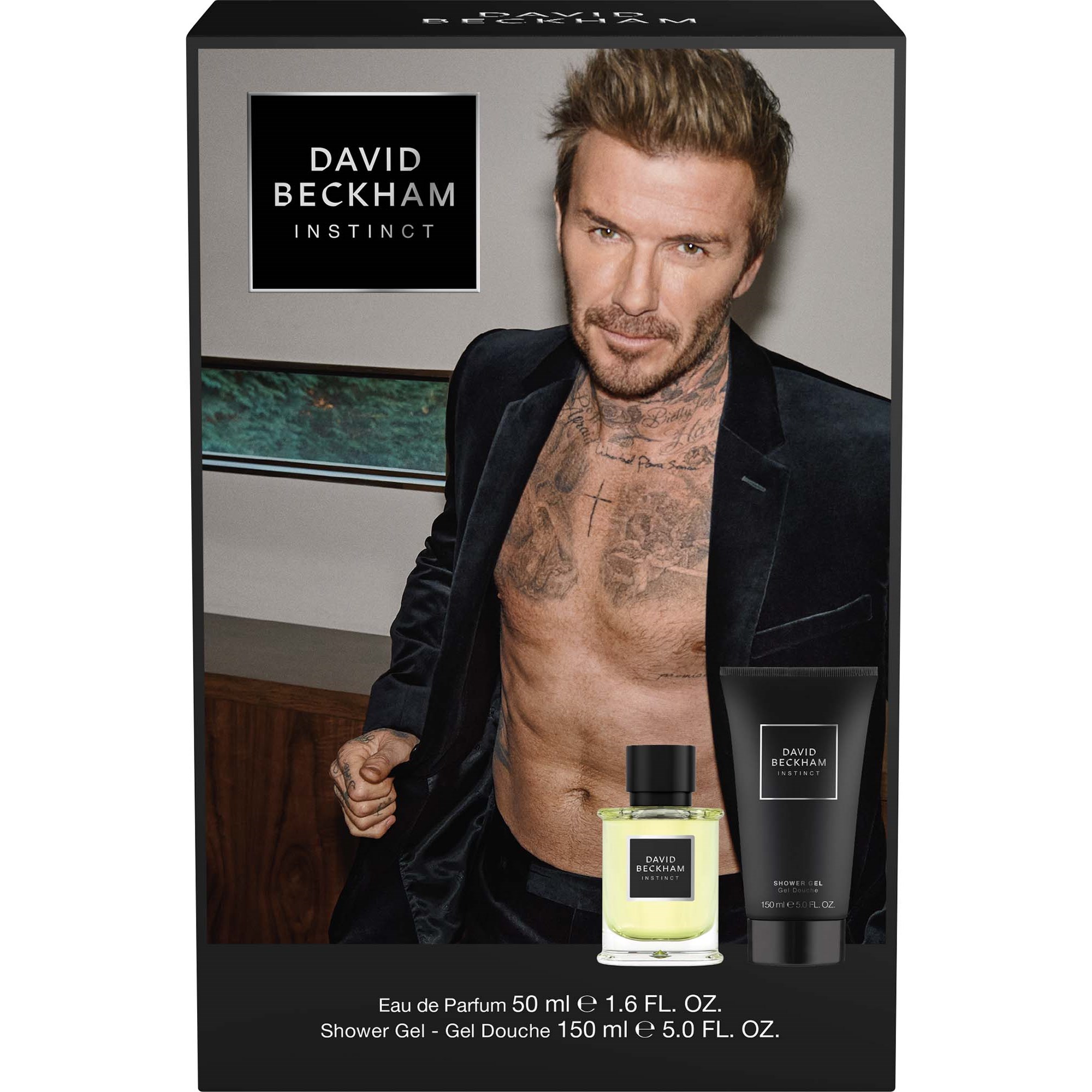 David Beckham Gift Set Instinct Eau De Parfum 50 ml + Shower Gel 150 ml 0 kpl