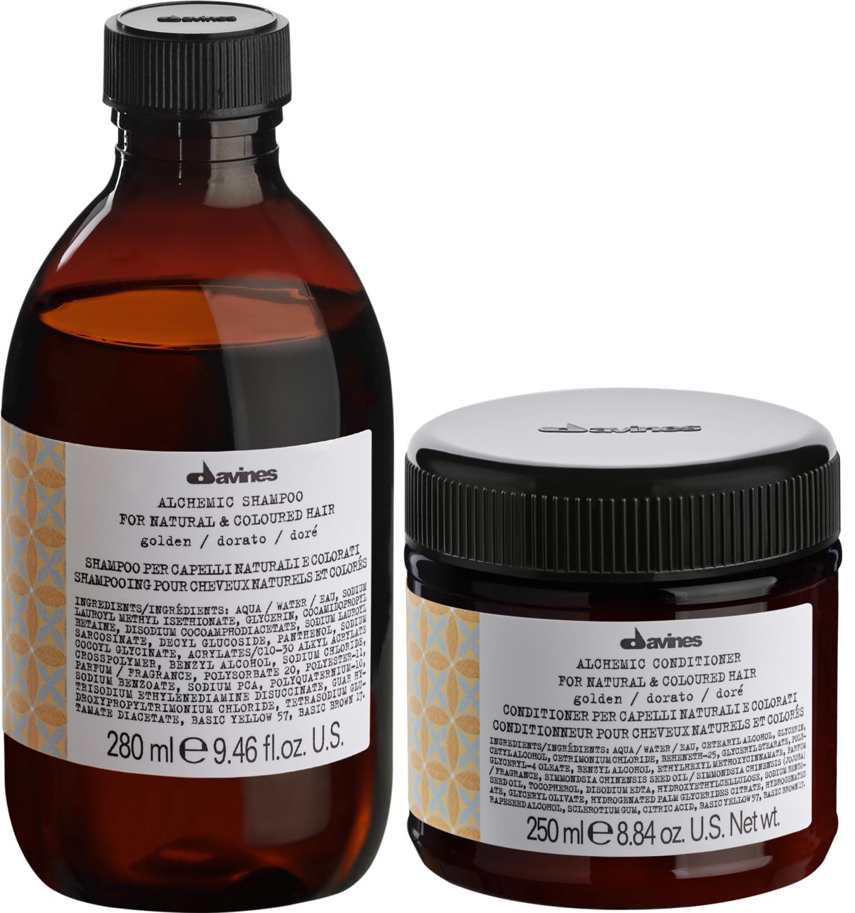 Davines Alchemic Golden Package