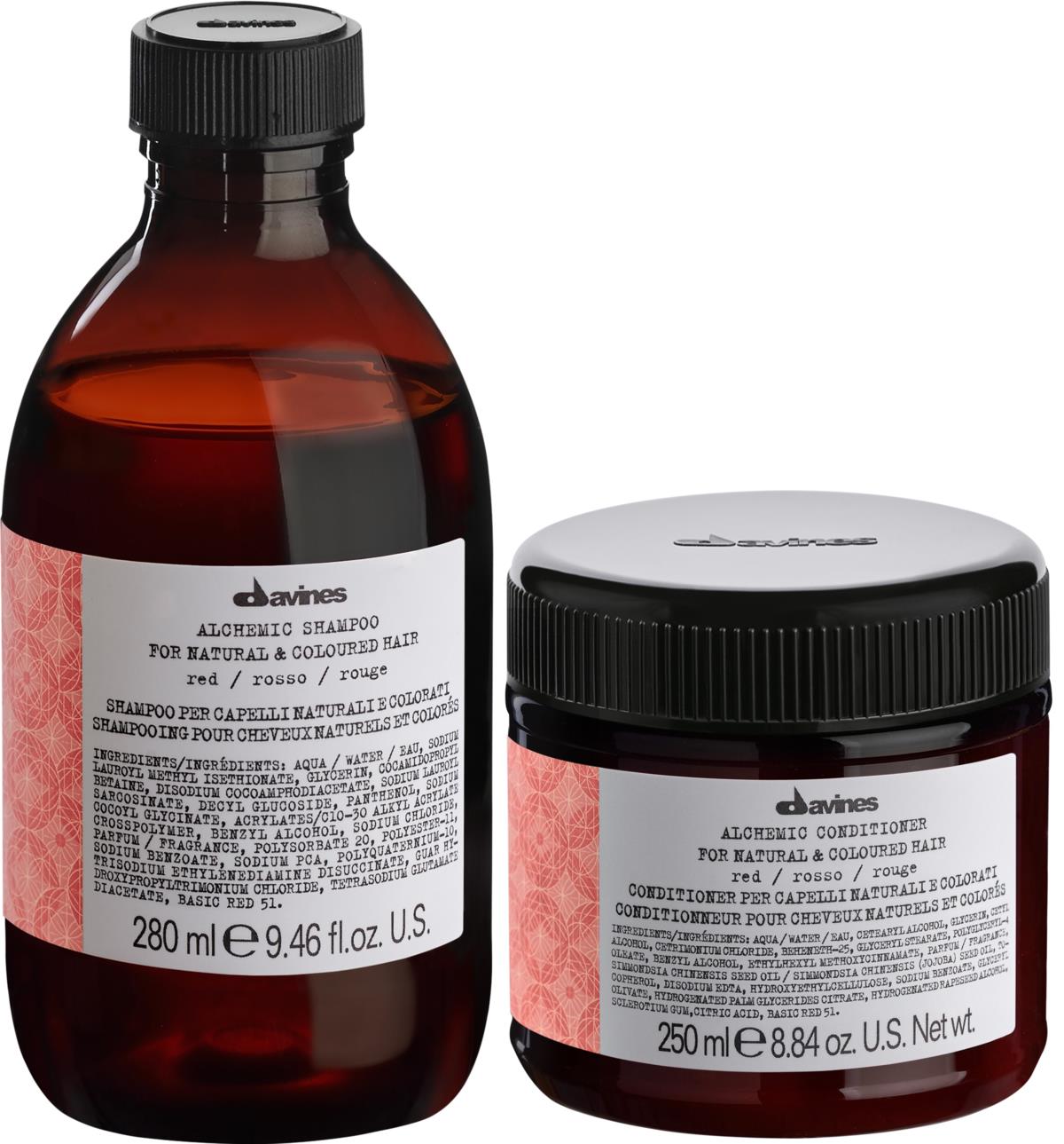 Davines Alchemic Red Package