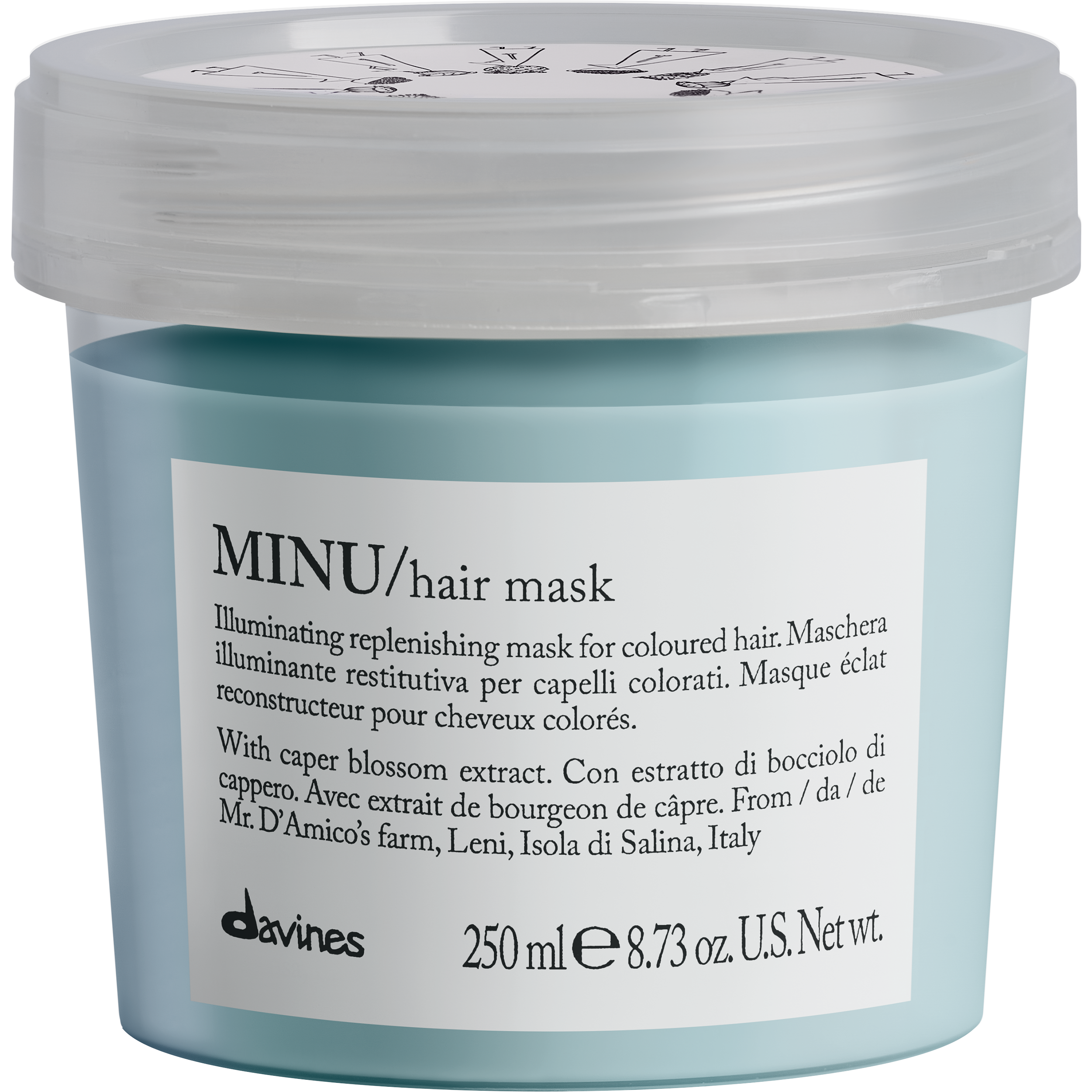 Läs mer om Davines Essential Minu Hair Mask 250 ml