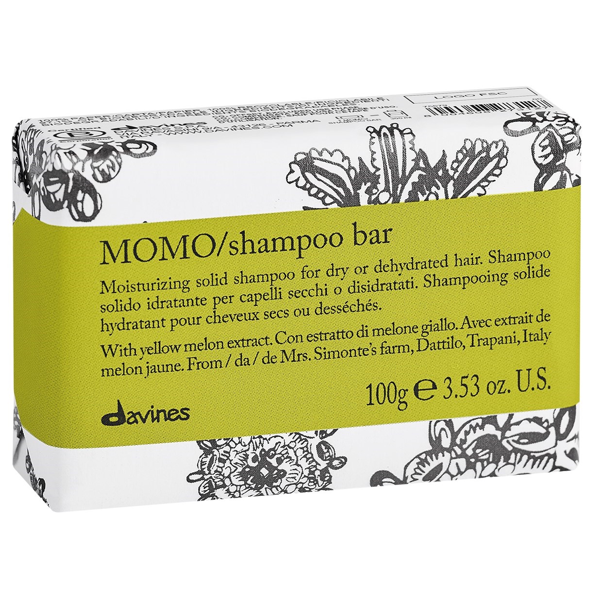 Läs mer om Davines Essential MOMO/shampoo bar 100 g