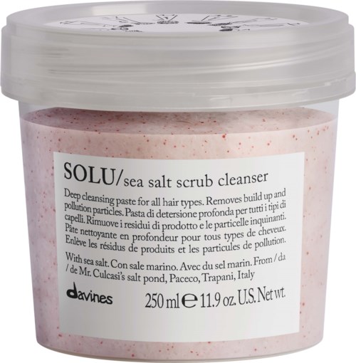 Davines Essential Solu Sea Salt Scrub Cleanser 250 ml