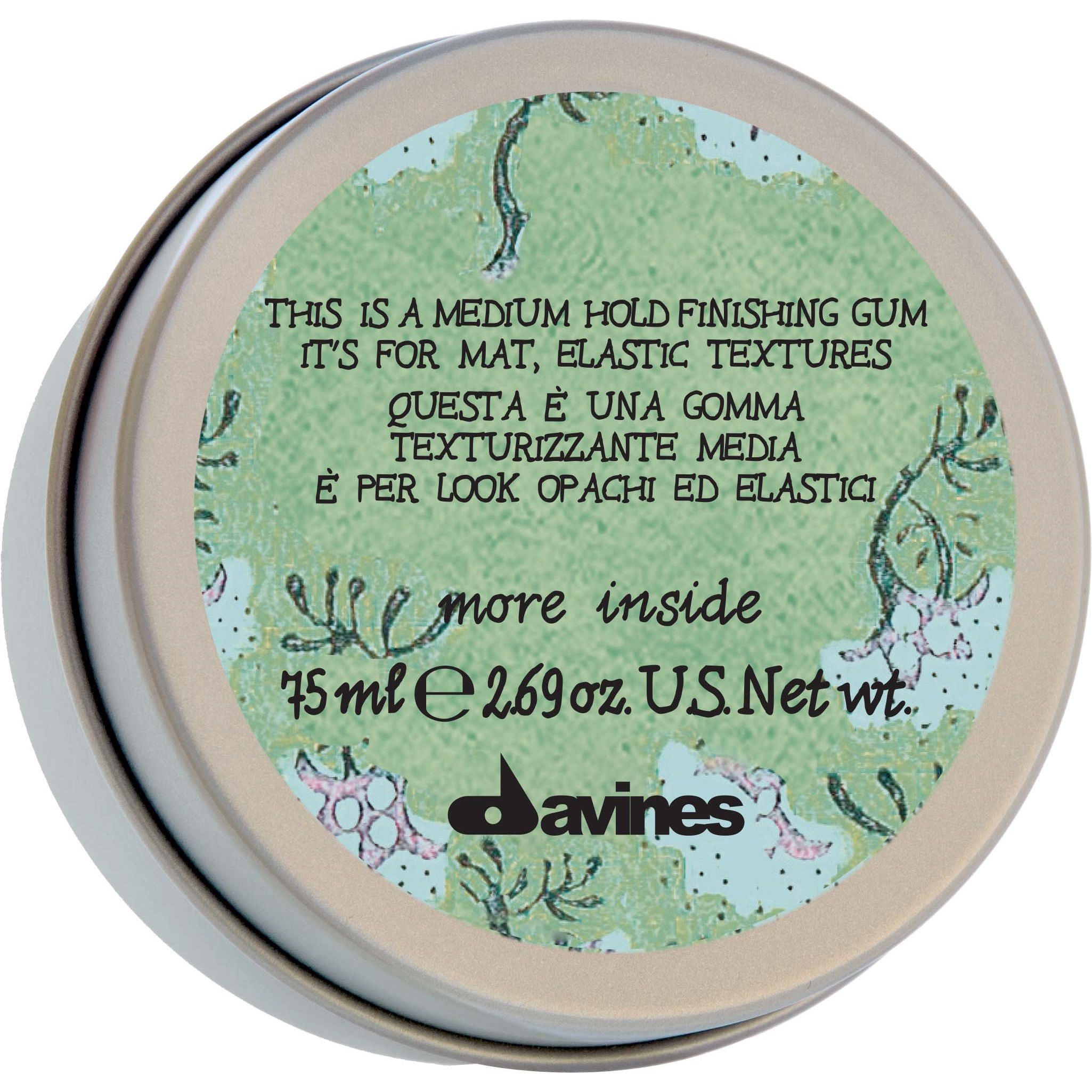 Läs mer om Davines More Inside This is a Medium Hold Finishing Gum 75 ml