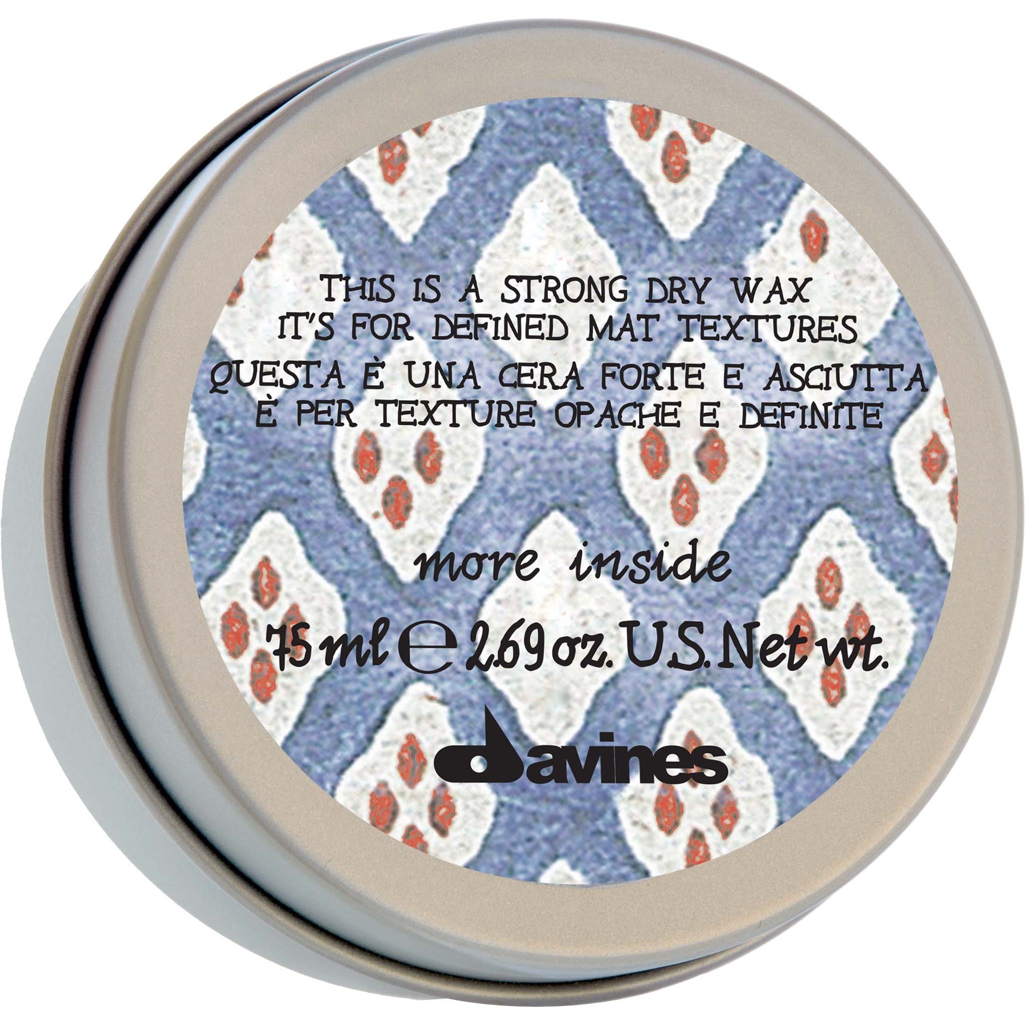 Läs mer om Davines More Inside This is a Strong Dry Wax 75 ml