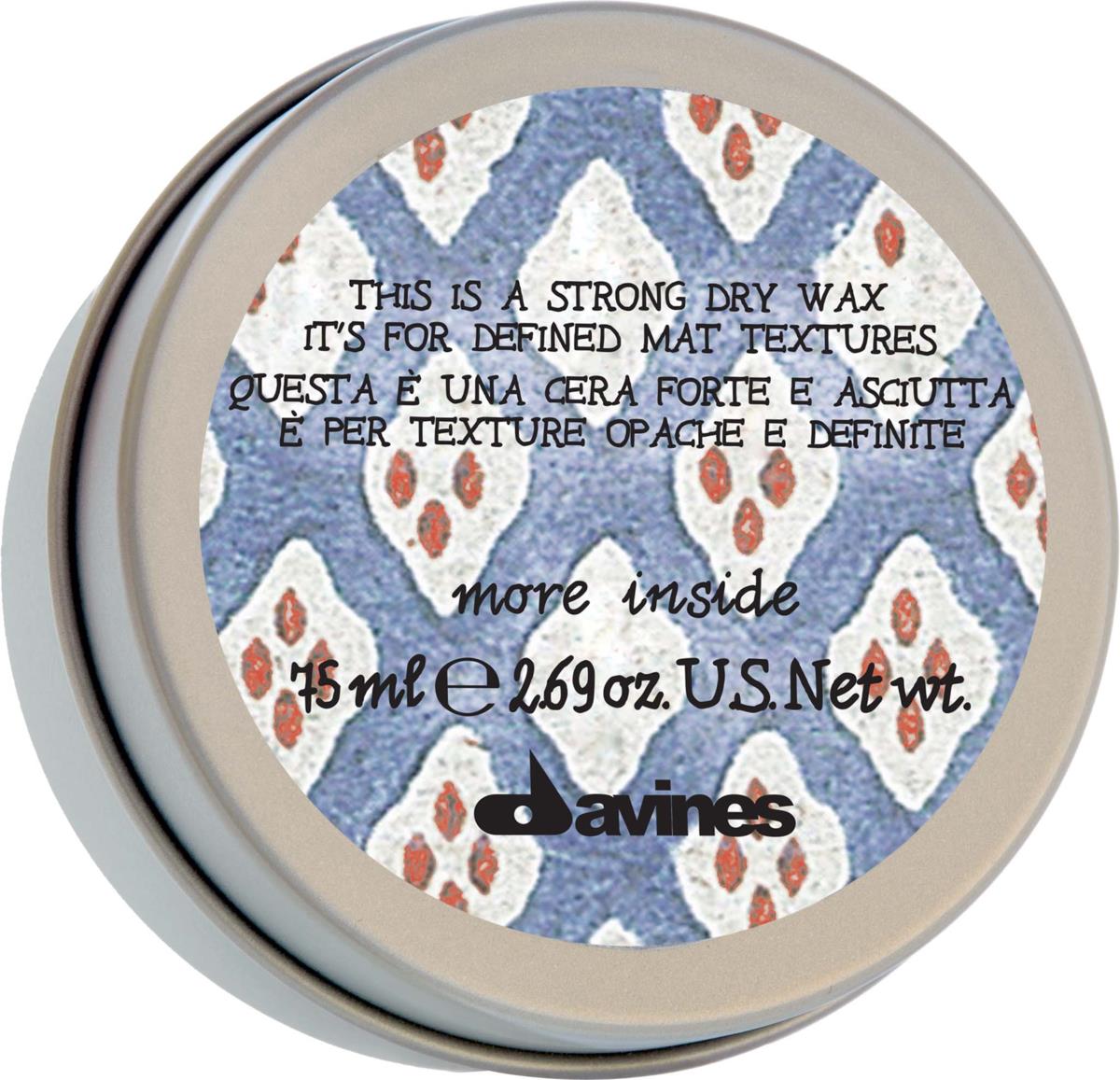 Davines More Inside This is a Strong Dry Wax 75 ml