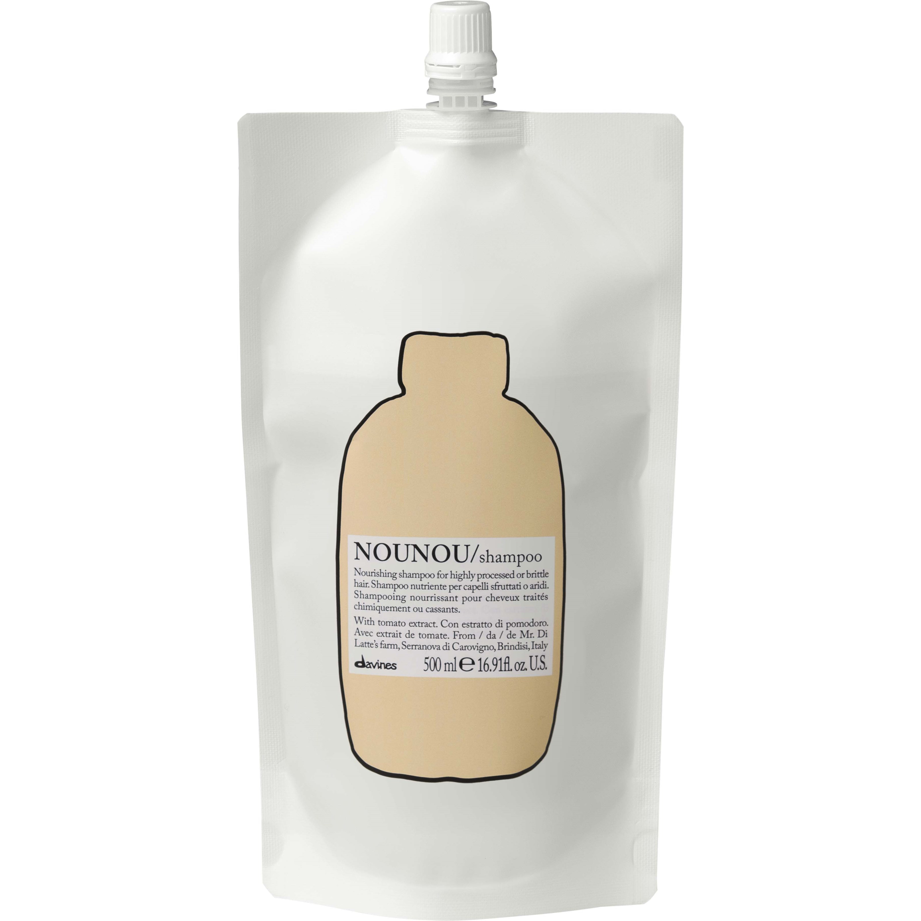 Läs mer om Davines Nounou Shampoo Refill Pouch 500 ml