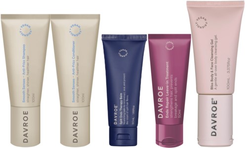 DAVROE Smooth & Repair Senses Mini Beauty Bag Kit