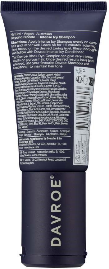DAVROE Beyond Blonde Intense Icy Shampoo 100 ml