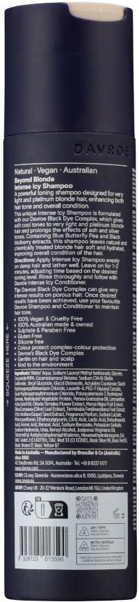 DAVROE Beyond Blonde Intense Icy Shampoo 325 ml