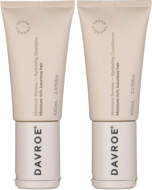 DAVROE Moisture Sense Hydrating Shampoo 100 ml & Conditioner 100 ml