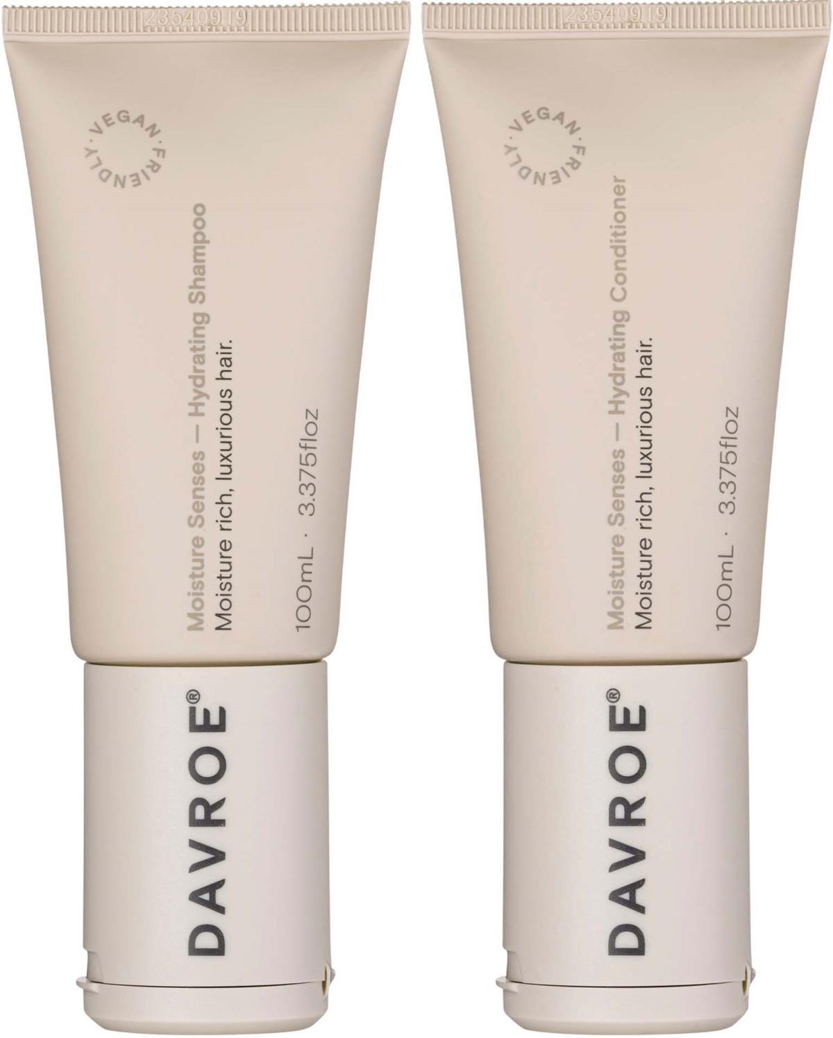 DAVROE Moisture Sense Hydrating Shampoo 100 ml & Conditioner 100 ml