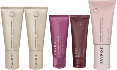 DAVROE Moisture Senses Mini Beauty Bag Kit