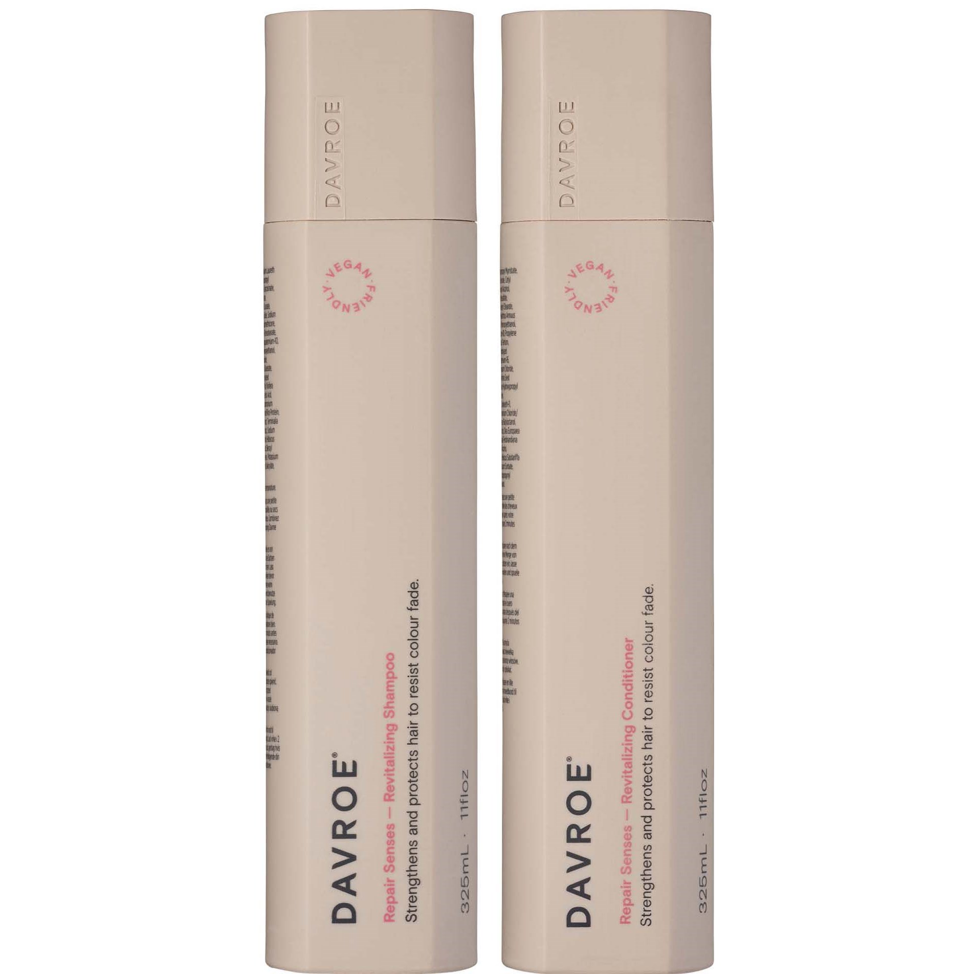 DAVROE Repair Senses Revitalizing Shampoo 325 ml & Conditioner 32