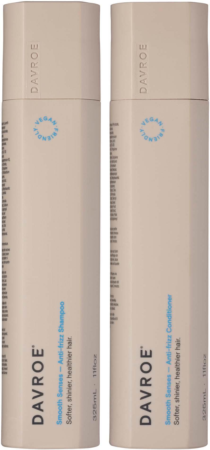DAVROE Smooth Senses Anti-Frizz Shampoo 325 ml & Conditioner 325 ml