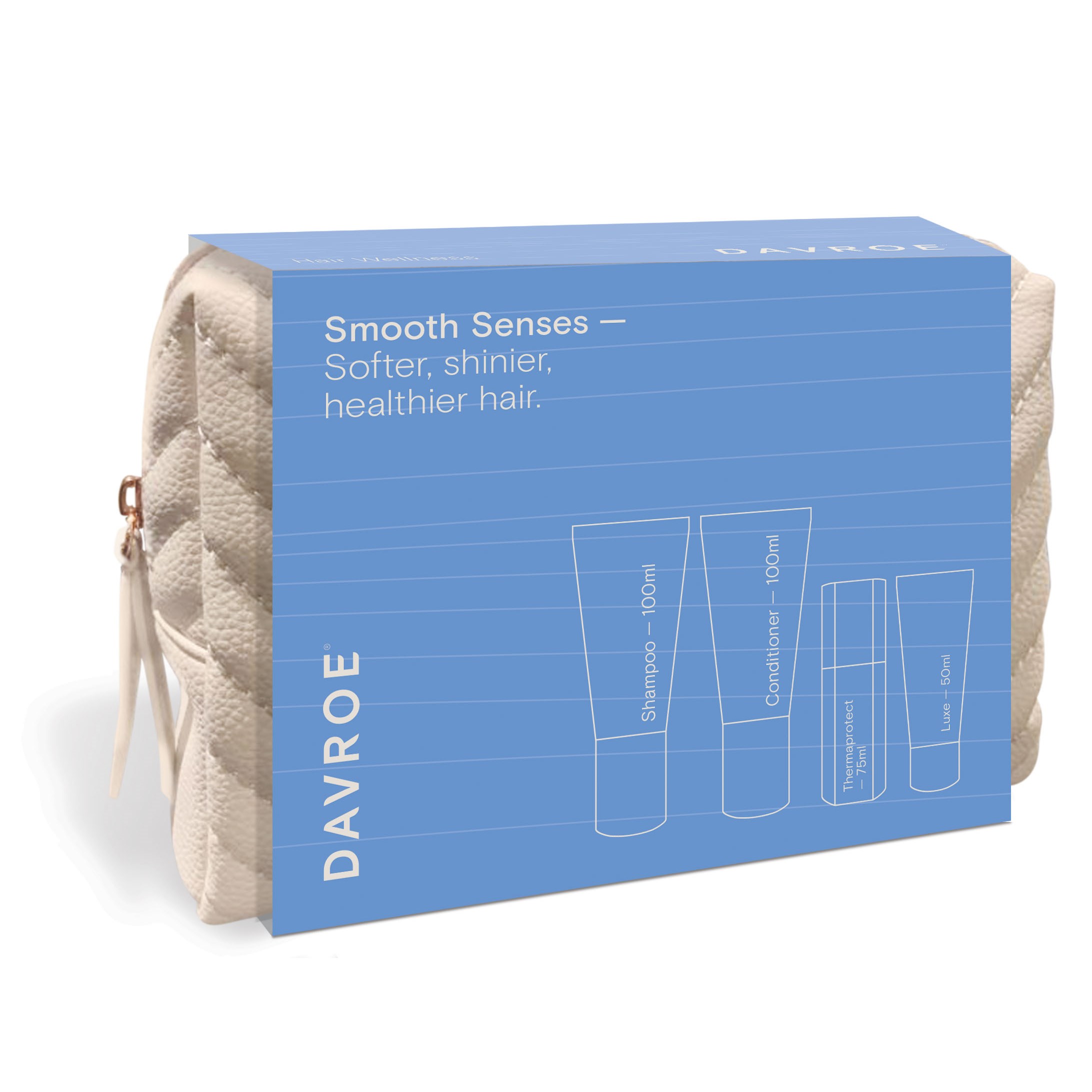 DAVROE Smooth Sense Mini Beauty Bag Kit