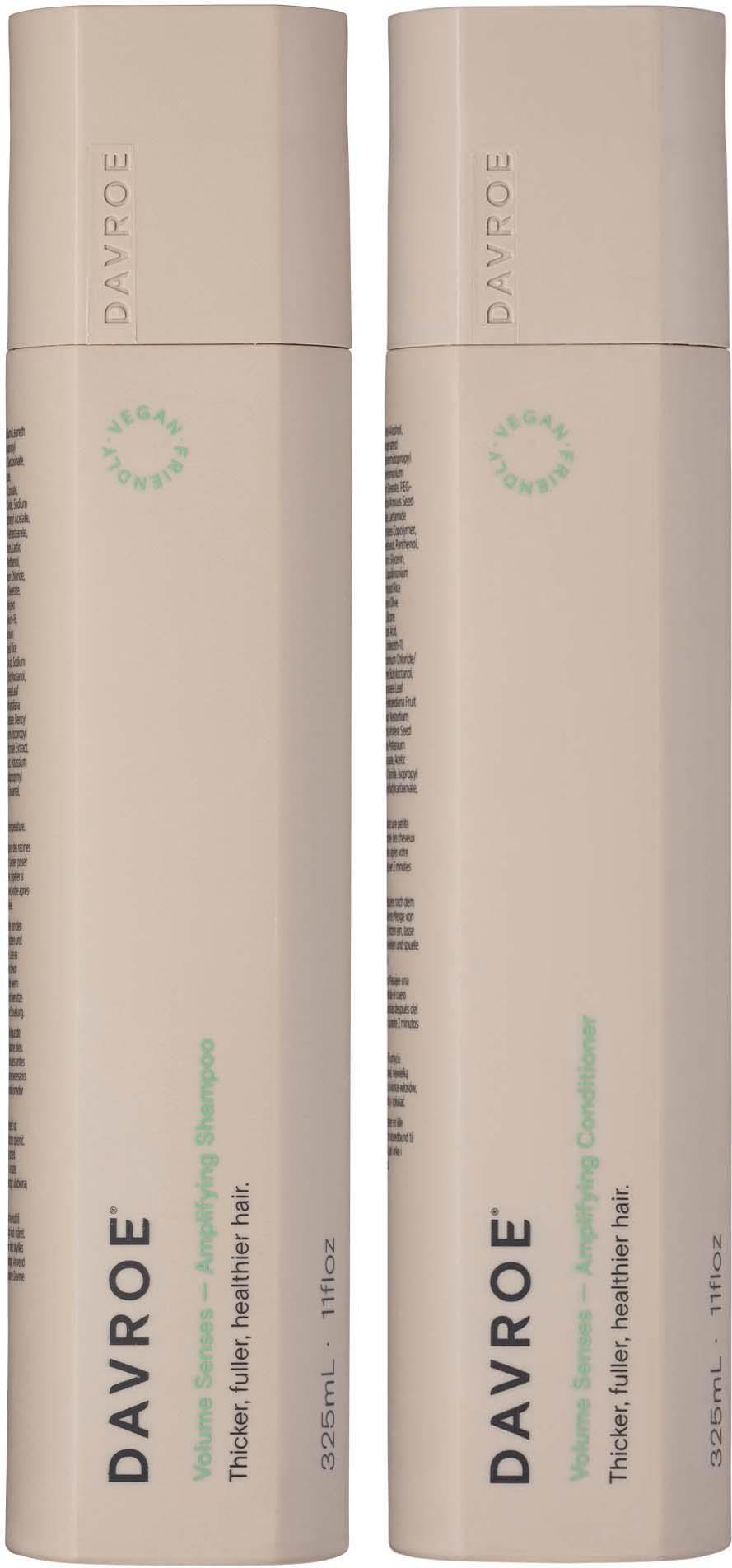 DAVROE Volume Senses Amplifying Shampoo 325 ml & Conditioner 325 ml