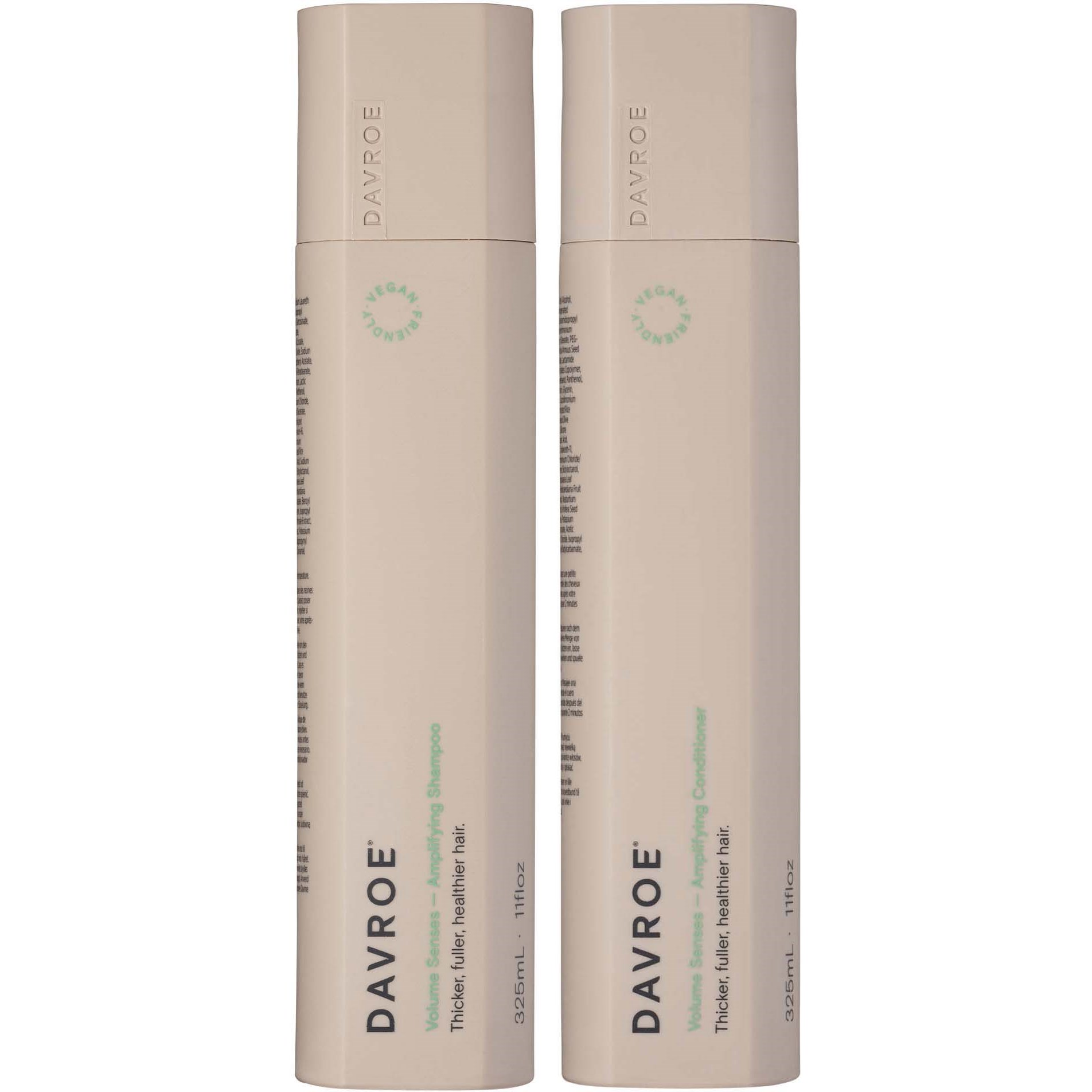 DAVROE Volume Senses Amplifying Shampoo 325 ml & Conditioner 325