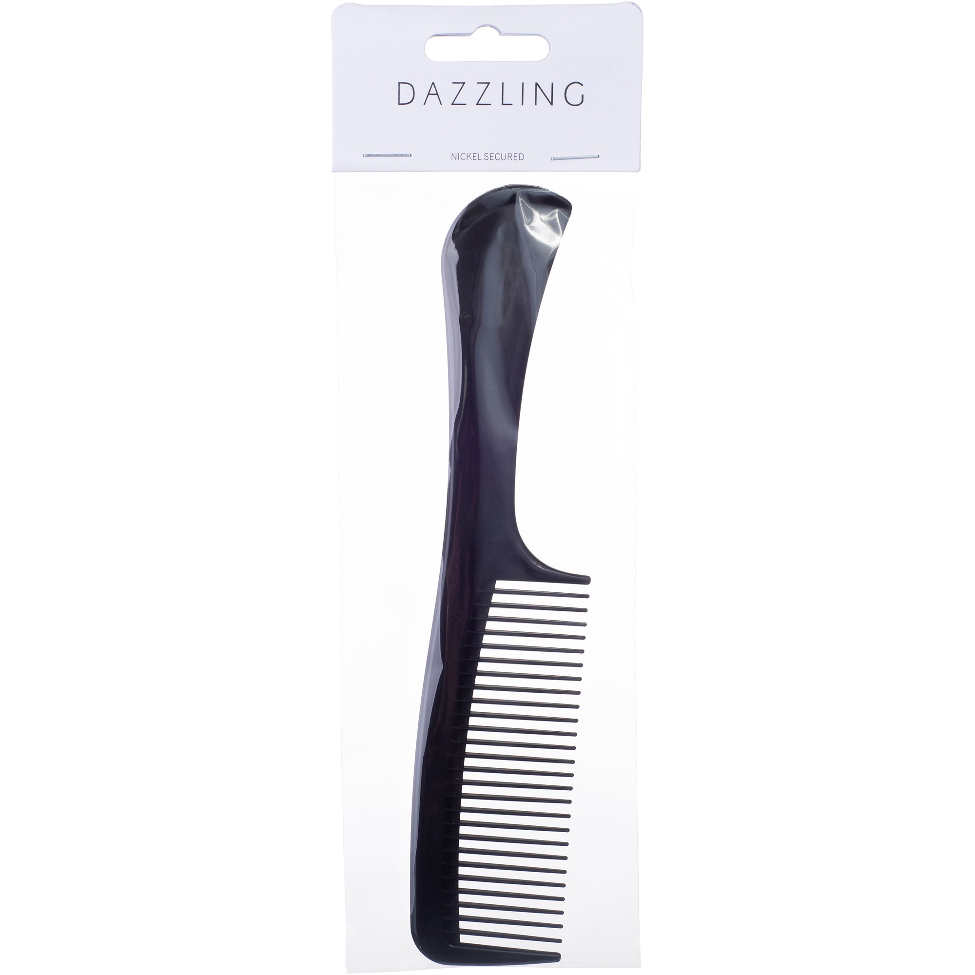 Läs mer om Dazzling Comb with Handle Black