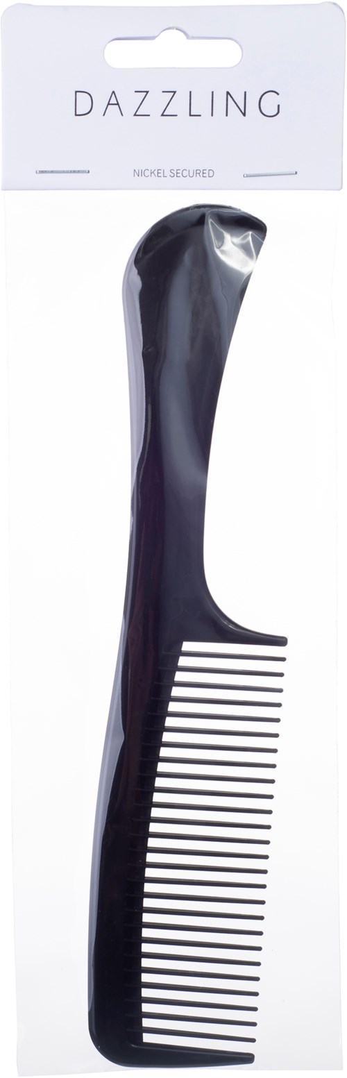 Dazzling Dazzling Comb with Handle Black
