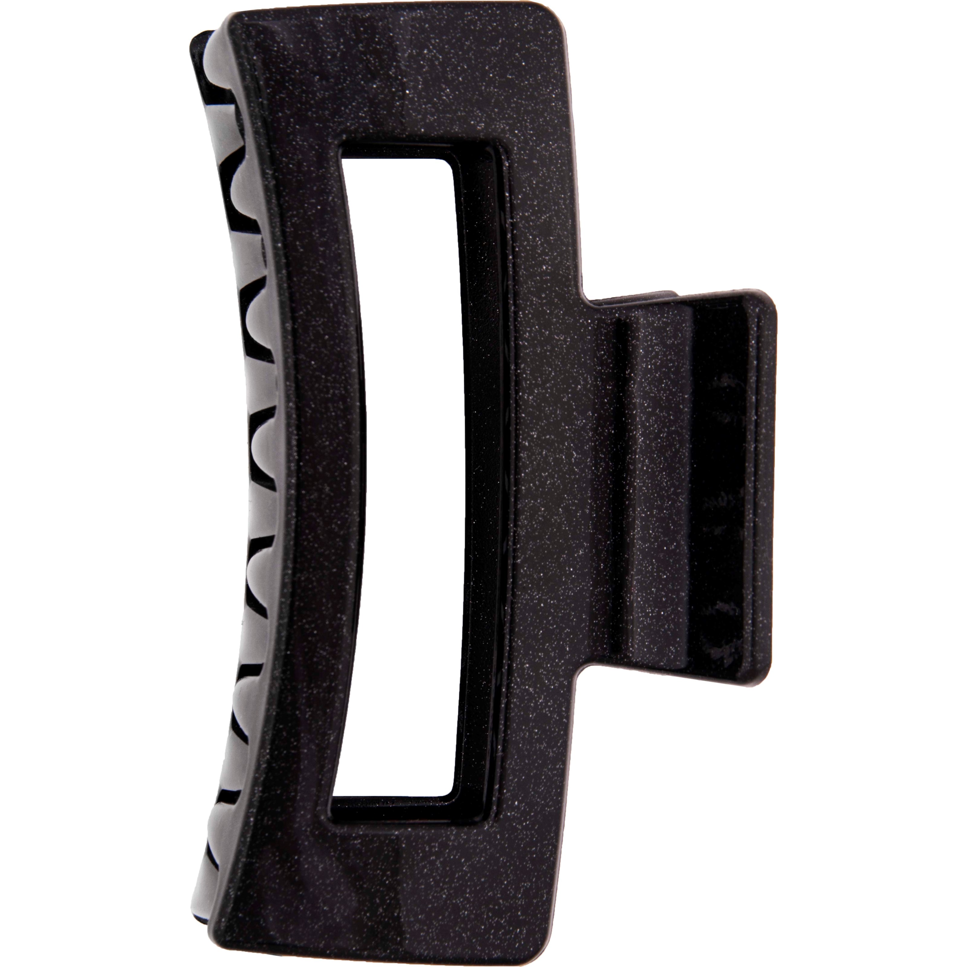 Dazzling Hair Clip Black Glitter