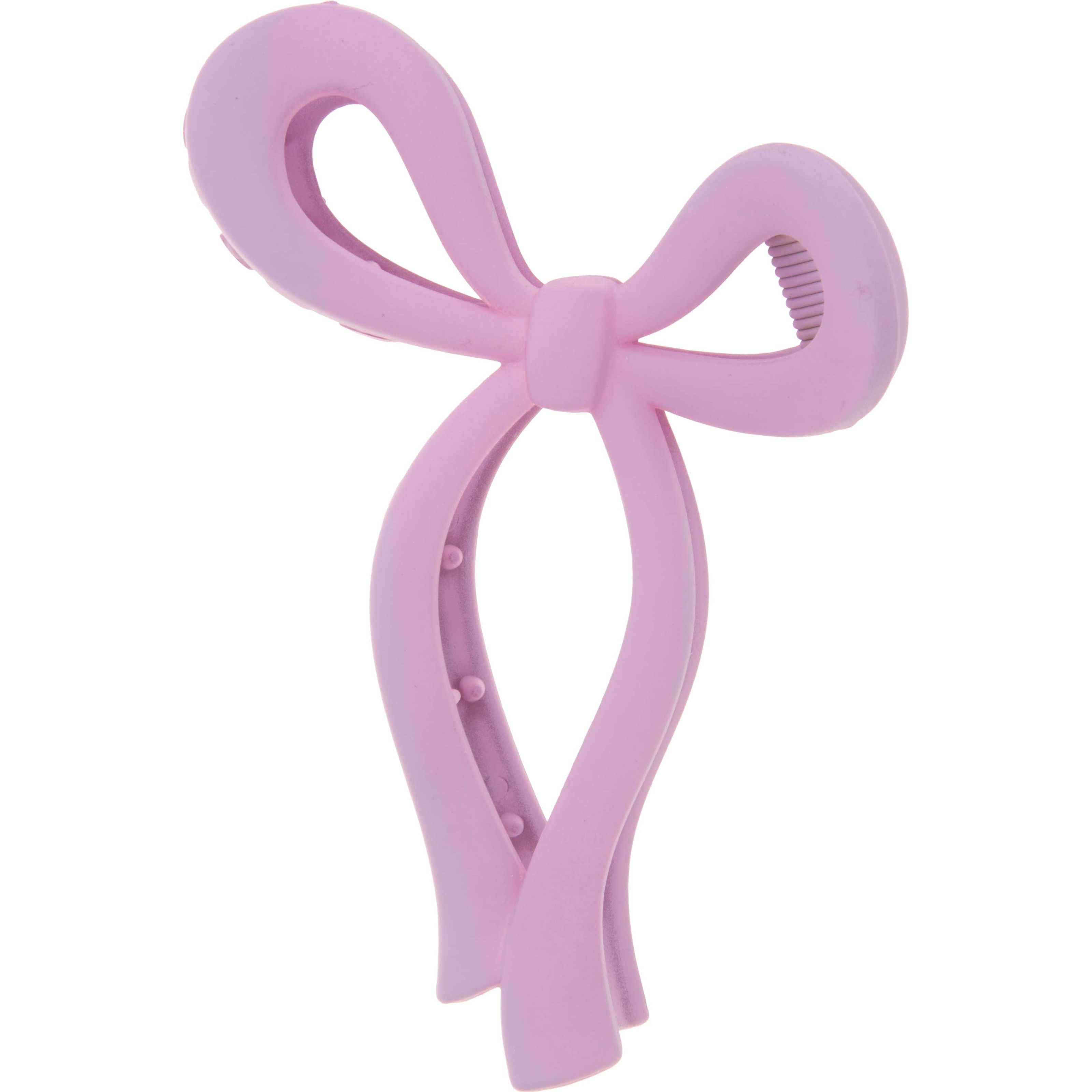 Dazzling Hair Clip Bow Light Purple