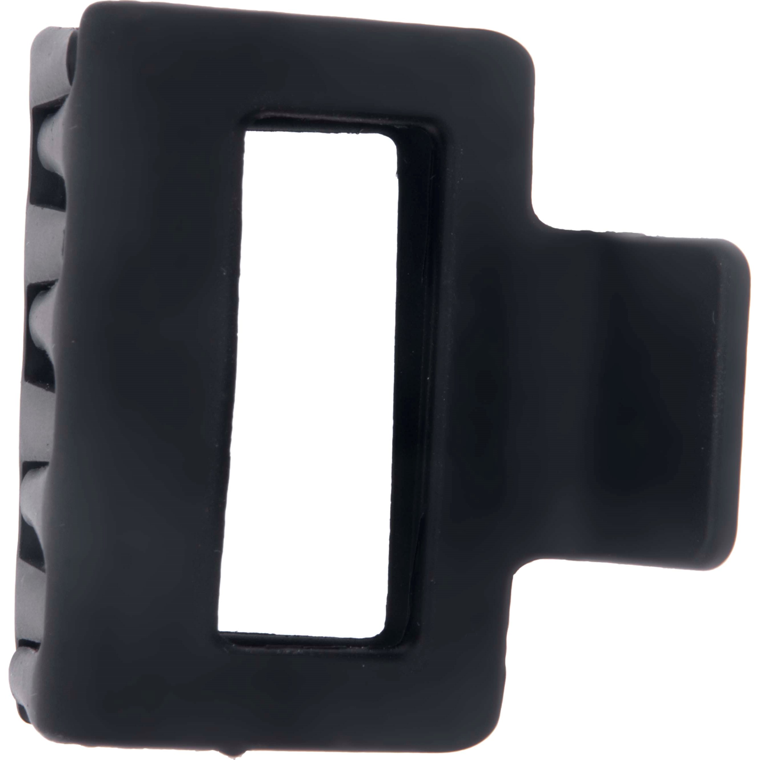 Dazzling Hair Clip Square 5 cm Black