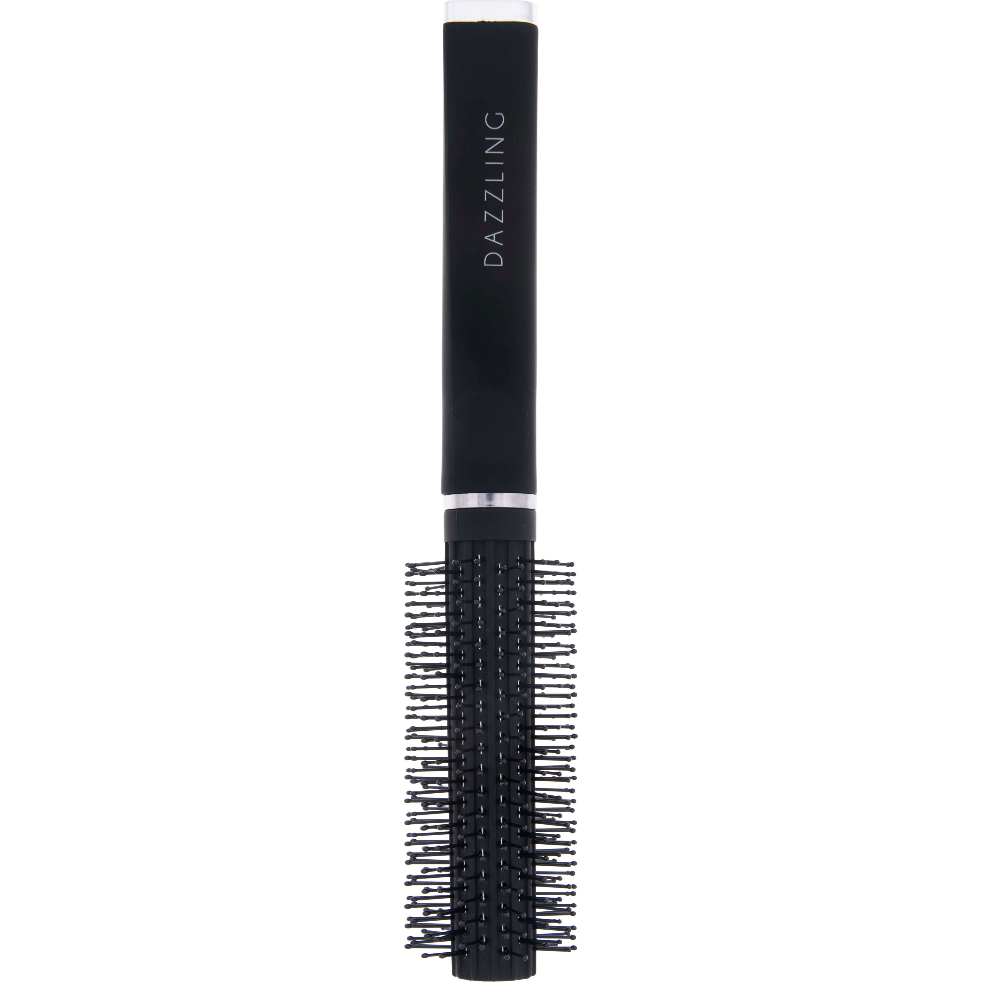 Dazzling Hairbrush Round Logo