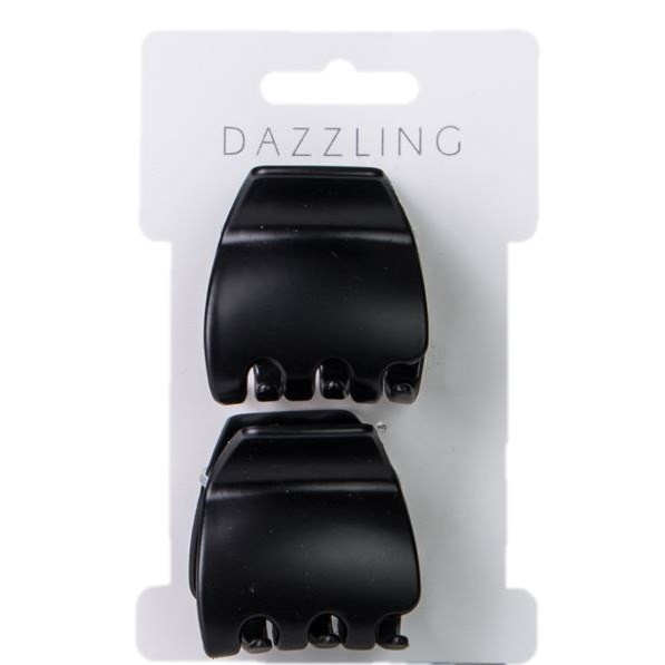 Läs mer om Dazzling Hår 2-pack matta hårklämmor