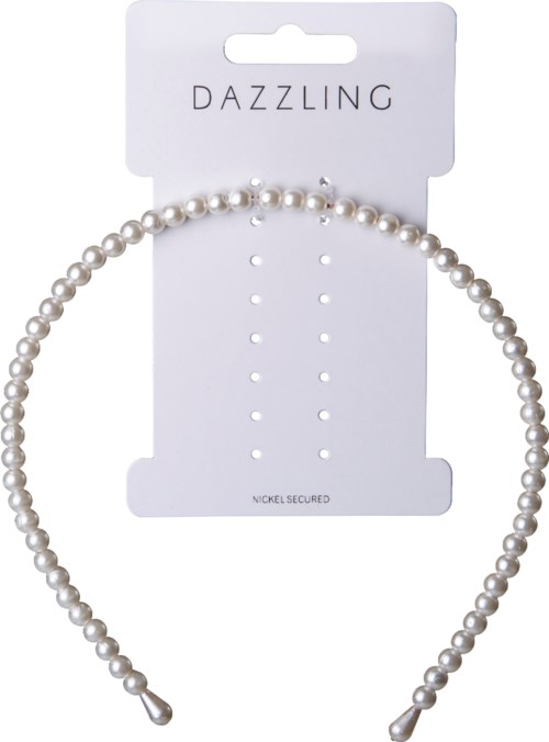 Dazzling Hår Diadem med pärlor