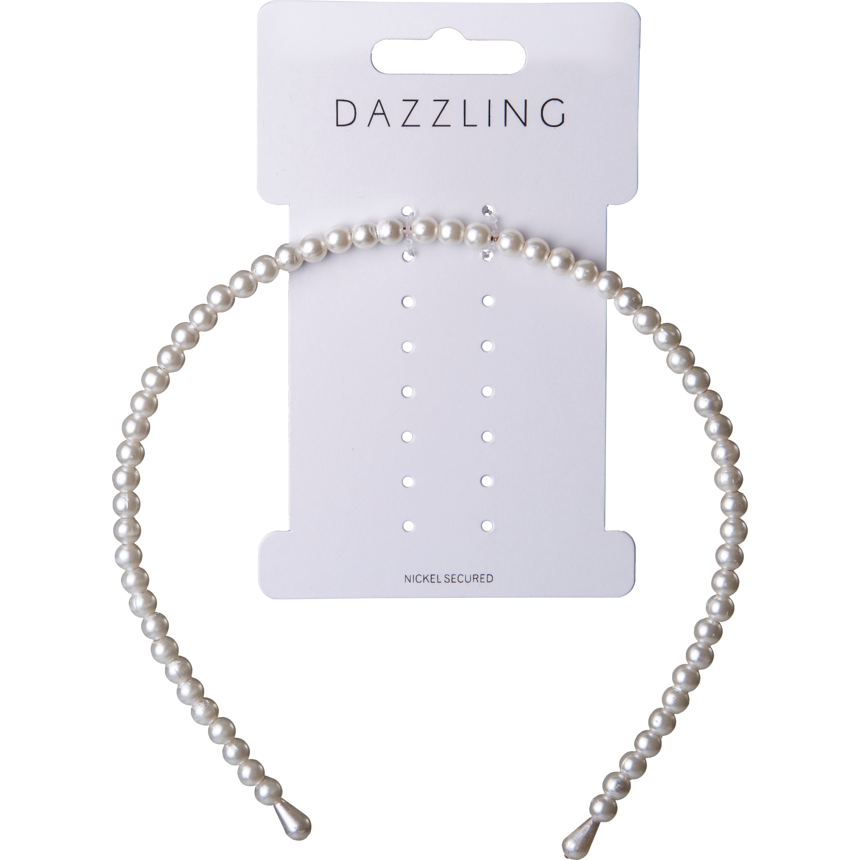 Dazzling Hår Hair Band Pearls