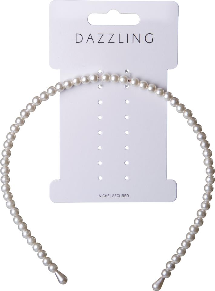 Dazzling Hår Hair Band Pearls