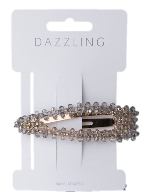 Dazzling Hår Hårklämma med grå skiffer