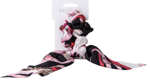Dazzling Hår Trendig scrunchie - mönster