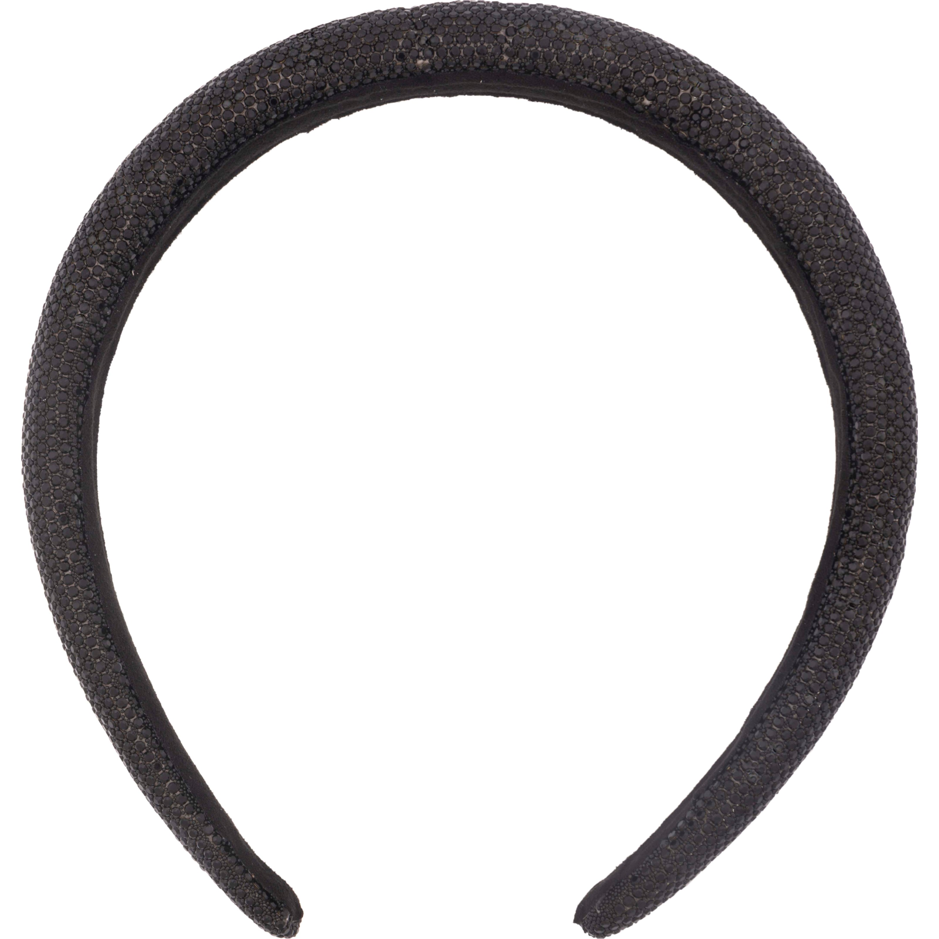 Dazzling Head Band Glitter Black