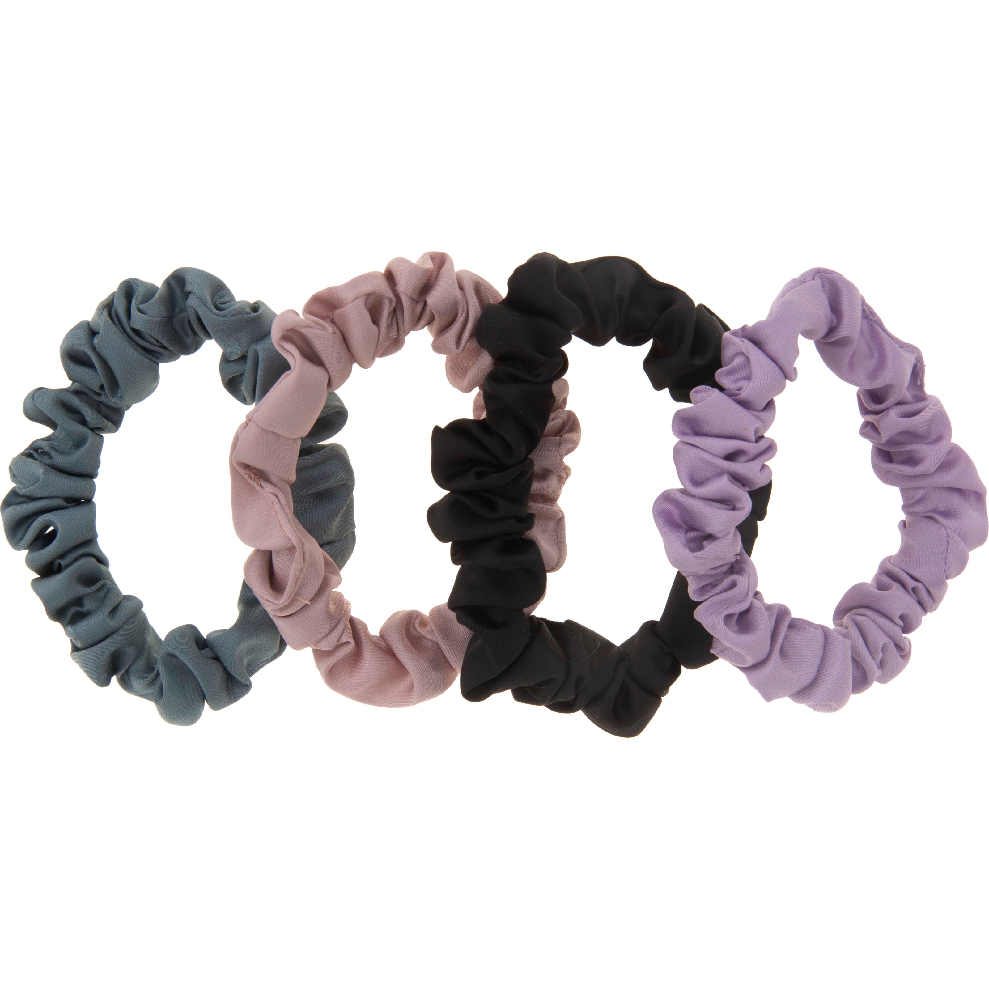 Dazzling Mini Scrunchies 4 pcs 4 stk
