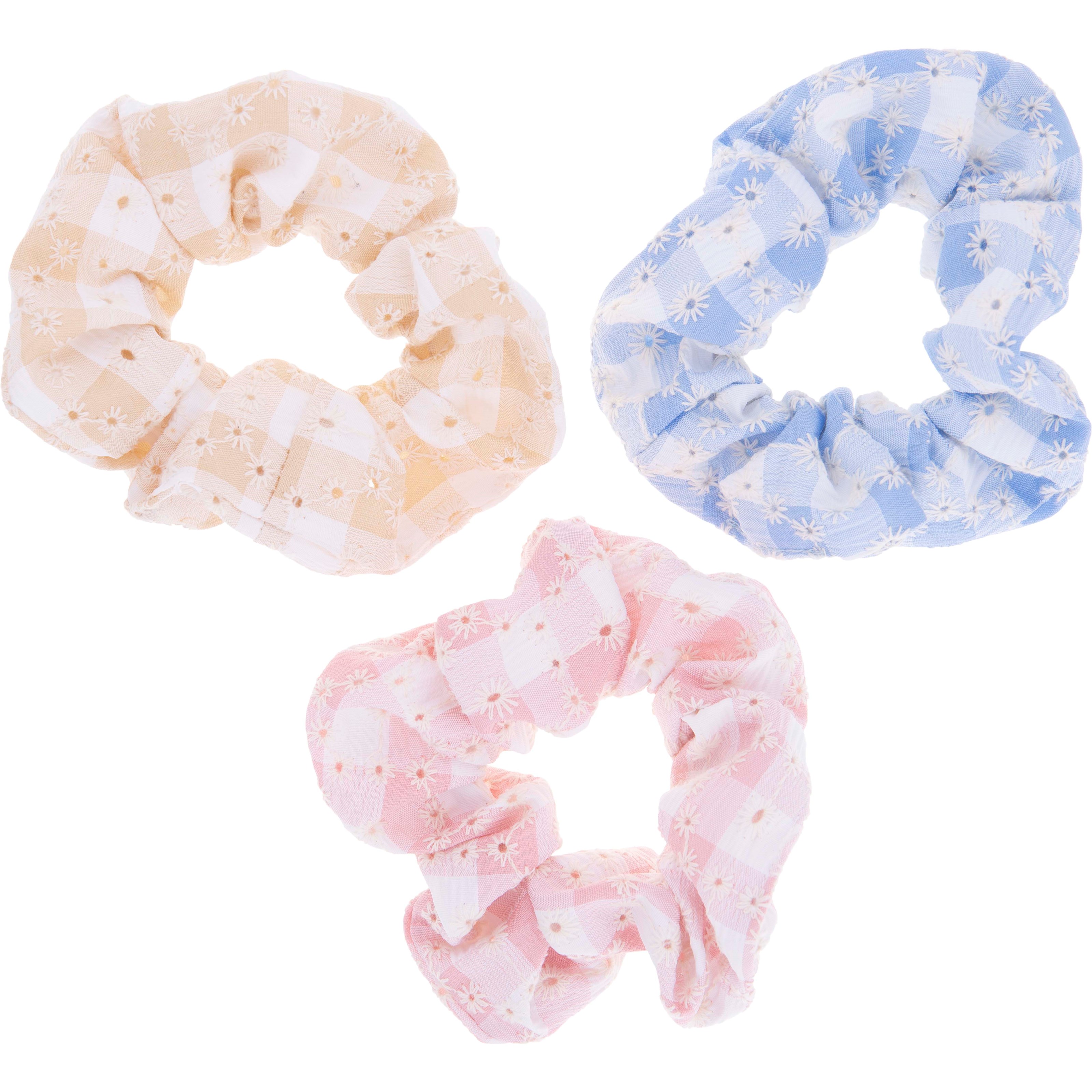 Dazzling Scrunchie 3-Pack Flower