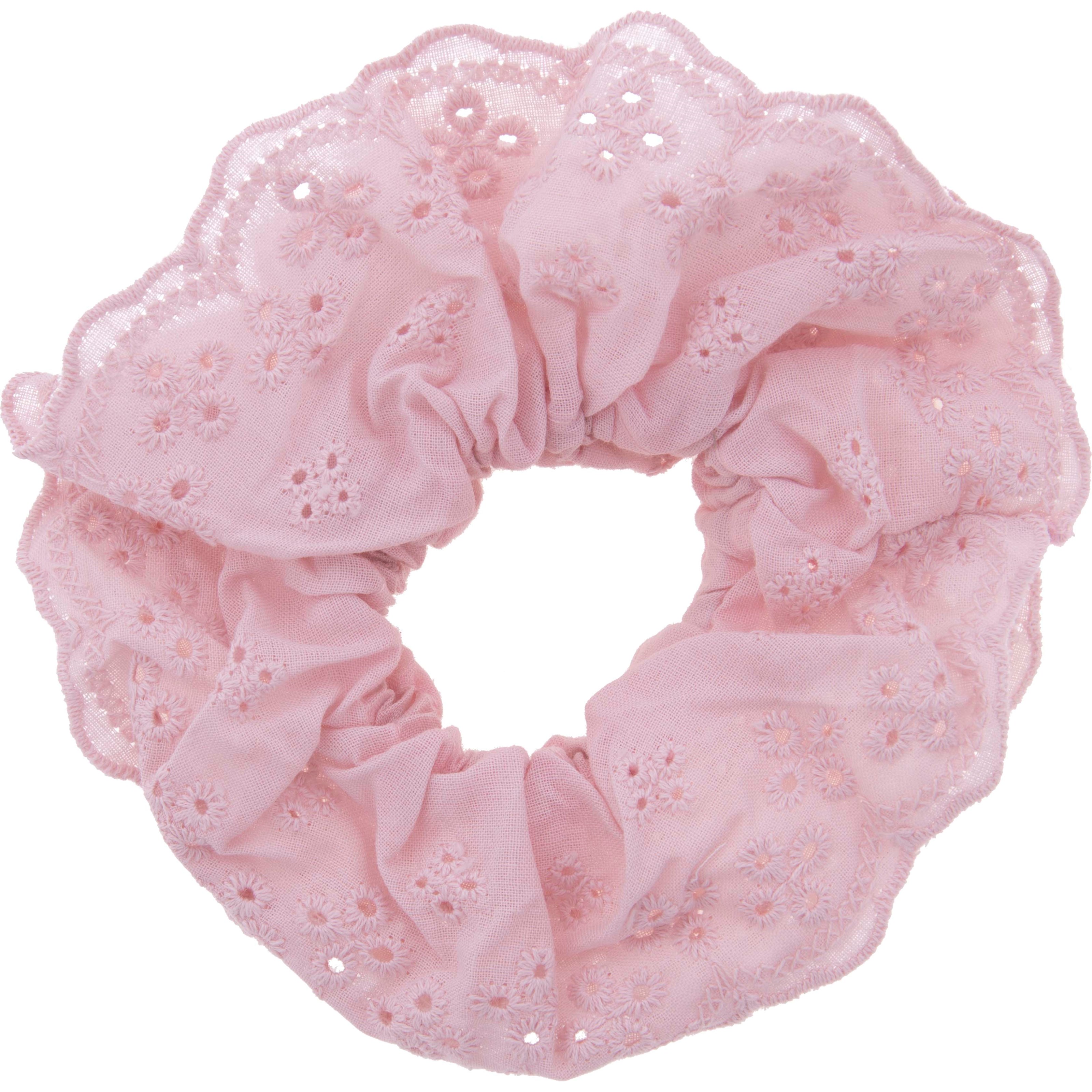 Dazzling Scrunchie Anglais Light Pink