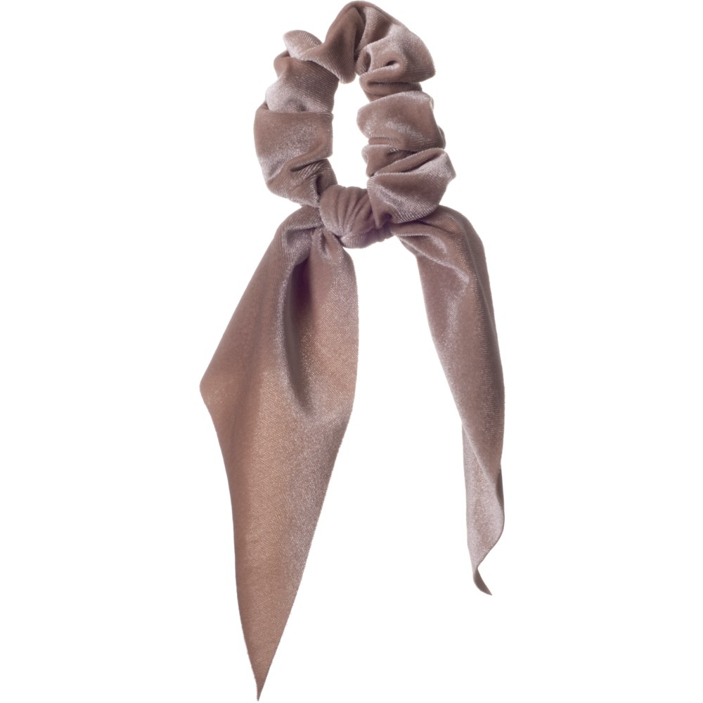 Dazzling Dazzling Scrunchie Tail Velvet Beige