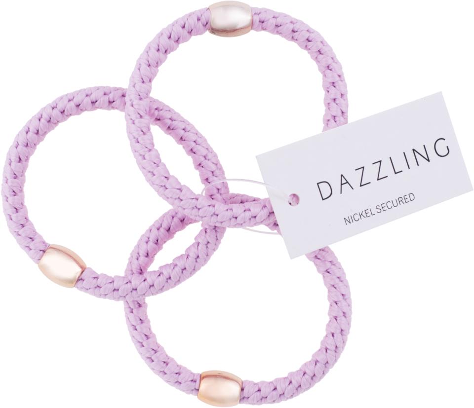DAZZLING Summer Collection Hair Ties pink