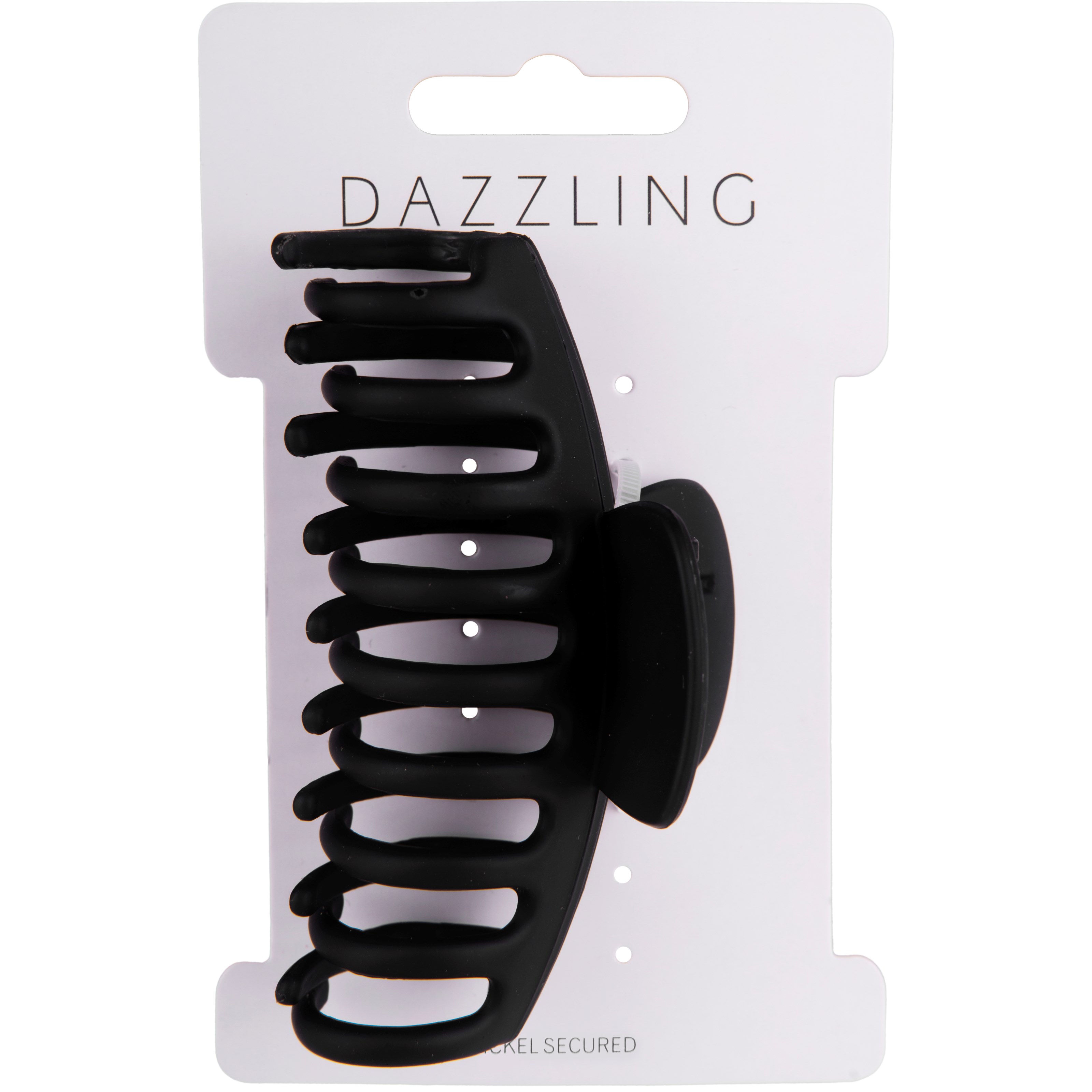 Dazzling Hårklämma svart billede