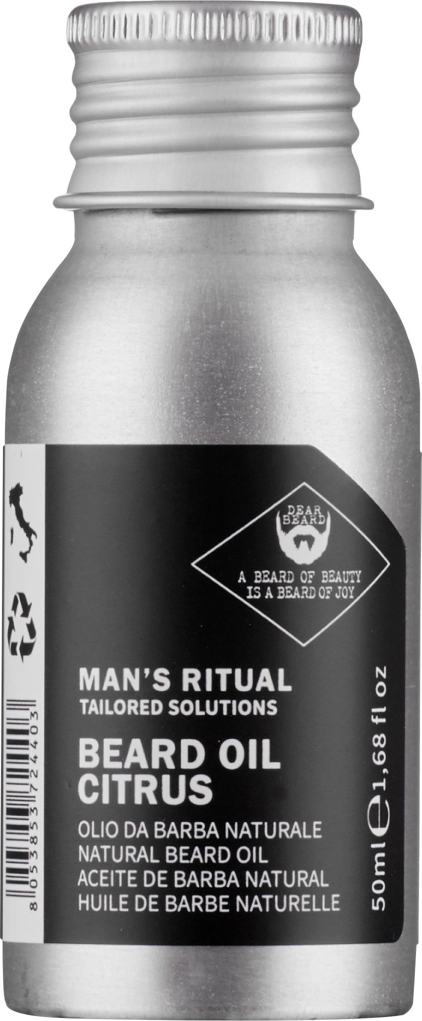 Beard Dear Dear Beard Man´s ritual Beard Oil Citrus 50 ml | lyko.com