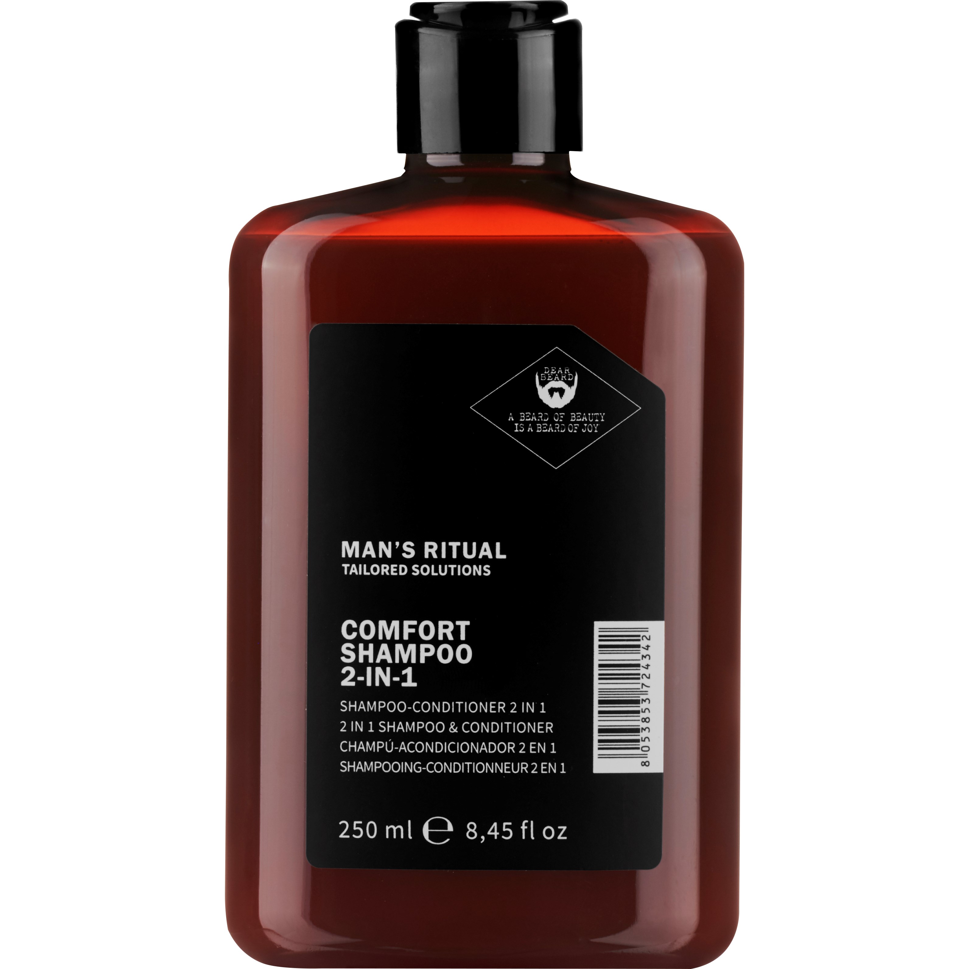 Dear Beard Man´s ritual Comfort Shampoo 2in1 250 ml
